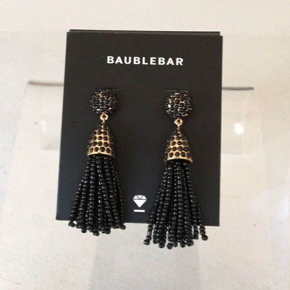 BaubleBar Mini Pinata Tassel Drop Earrings (G1) - Picture 2 of 4